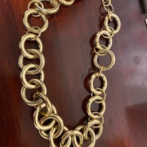 J Crew gold chain necklace